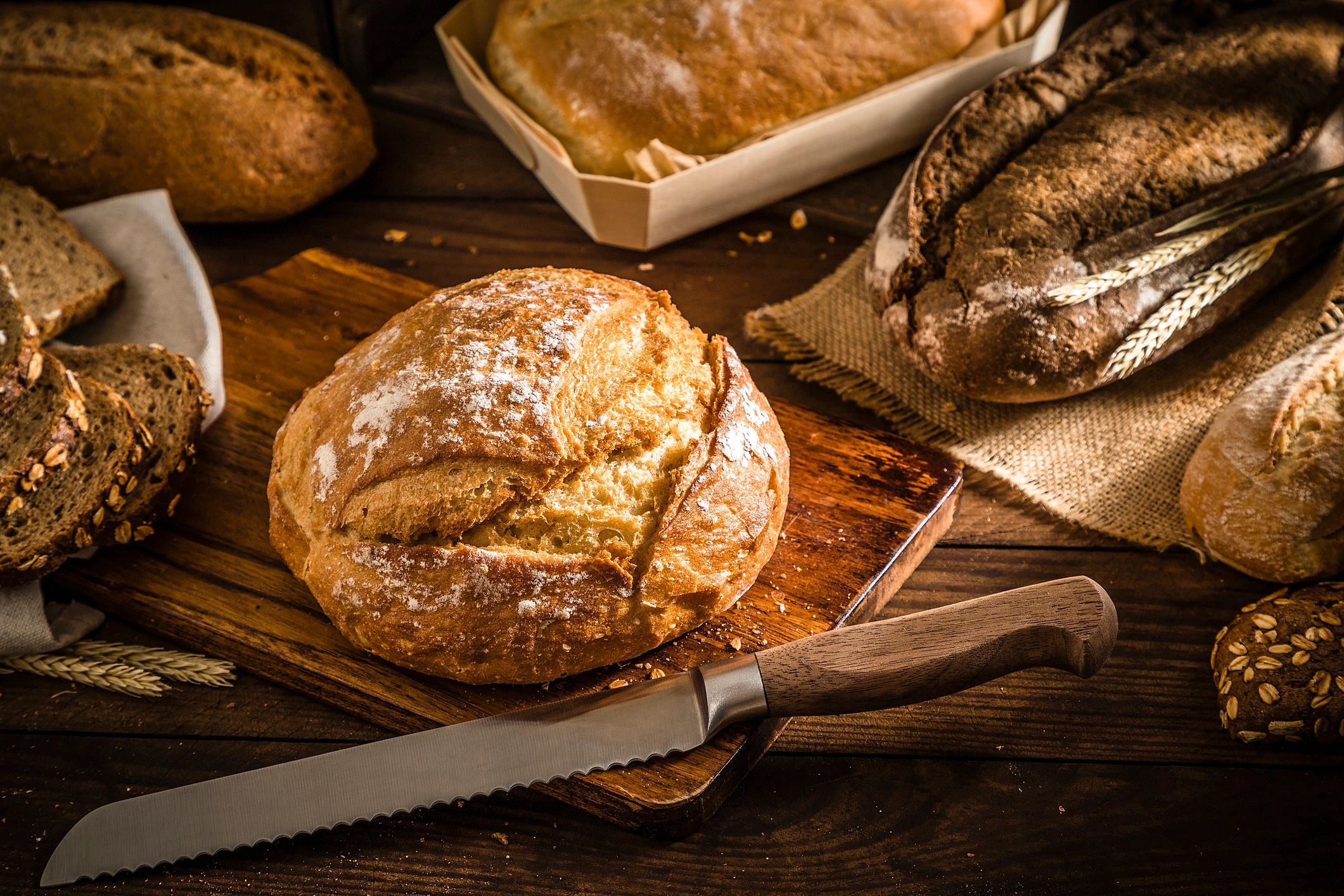 artisan bread assortment