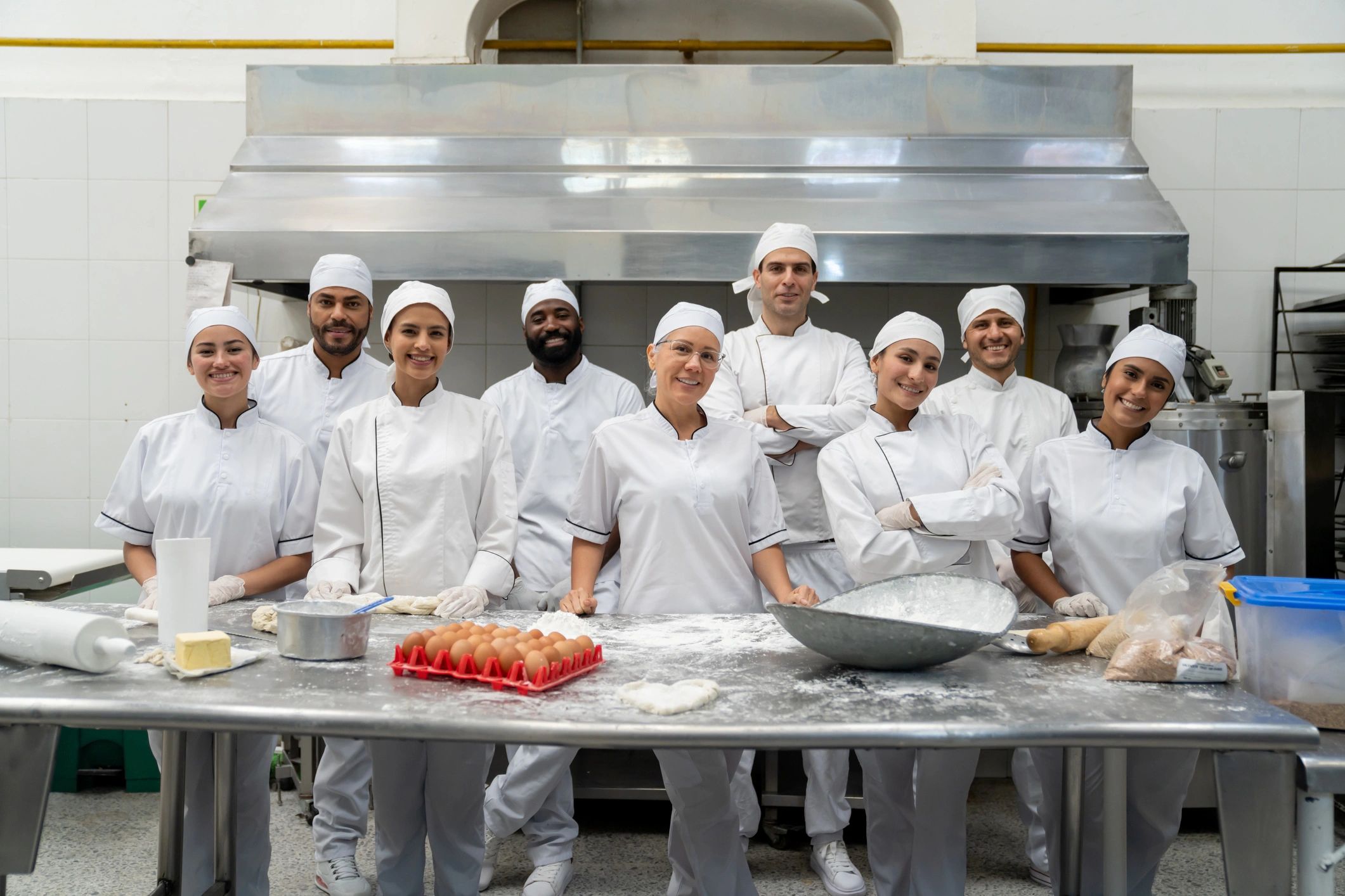 happy bakery team